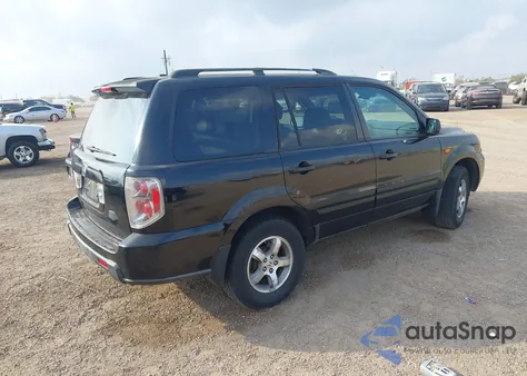 2007 Honda Pilot Ex-L из США, поврежденный, VIN 5FNYF28607B031783